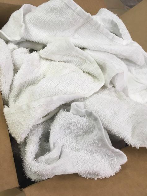 New White Terry Cloth Towels - Overruns
